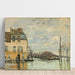 Reprodukcja obrazu L’Inondation à Port-Marly - Alfred Sisley