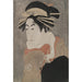 aktora Matsumoto Yonesaburō w roli Shinobu, pozującego jako courtesan Kewaizaka no Shōshō, w sztuce Mieszanka historii zemsty - Tōshūsai Sharaku
