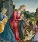 L'adoration de l'enfant Jésus - Vincenzo Frediani — widok dzieła