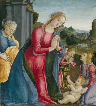 L'adoration de l'enfant Jésus - Vincenzo Frediani