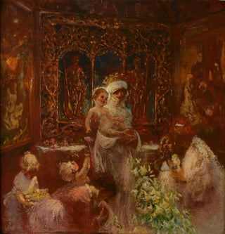 L'adoration de la Vierge - Gaston La Touche