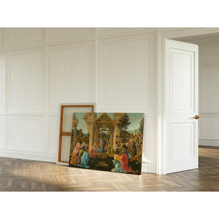 L'adoration des mages - Sandro Botticelli | Reproduction Tableau Décoration murale affiche copie