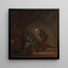 Alchemik - Carl Spitzweg — oprawiony obraz na ścianie