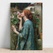 Reprodukcja obrazu L'âme de la rose - John William Waterhouse