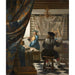 Reprodukcja obrazu L'art de la peinture - Johannes Vermeer