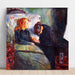 Reprodukcja obrazu L'enfant malade - Edvard Munch