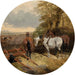 L'équipe de labour au repos - John Frederick Herring Jr — aranżacja we wnętrzu