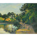 Reprodukcja obrazu L'étang Au Soleil Couchant, Montfoucault - Camille Pissarro