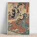 Reprodukcja obrazu L'dziwna historia Ukiyo Matahei i jego słynnych obrazów - Utagawa Kuniyoshi