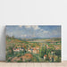 Reprodukcja obrazu L'hermitage en été, Pontoise - Camille Pissarro