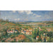 Reprodukcja obrazu L'hermitage en été, Pontoise - Camille Pissarro