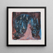 L'homme à l'épée à double tranchant, Vision des sept candélabres - Ernst Ludwig Kirchner — oprawiony obraz na ścianie