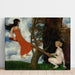 Reprodukcja obrazu Huśtawka - Franz von Stuck