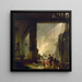 La Blanchisserie - Hubert Robert — oprawiony obraz na ścianie