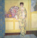 La Chambre Jaune - Frederick Carl Frieseke — widok dzieła