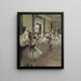 Reprodukcja obrazu La Classe de danse - Edgar Degas