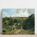 Reprodukcja obrazu La Côte de Jalais, Pontoise - Camille Pissarro