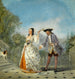La Cour amoureuse réticente - Henry Andrews — widok dzieła