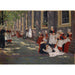 Reprodukcja obrazu La Cour de l’orphelinat à Amsterdam - Max Liebermann