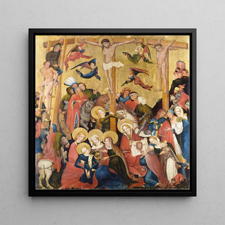 La Crucifixion - Maître du Rhin moyen