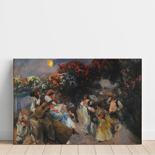 Reprodukcja obrazu La Dernière Chanson - Joaquín Sorolla