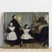 Reprodukcja obrazu La Famille Bellelli - Edgar Degas