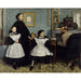 Reprodukcja obrazu La Famille Bellelli - Edgar Degas
