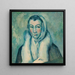 La Femme L'Hermine według Le Greco - Paul Cézanne — oprawiony obraz na ścianie