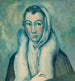 La Femme L'Hermine według Le Greco - Paul Cézanne — widok dzieła