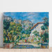 Reprodukcja obrazu La Ferme de Magnanosc ou La Villa Raynaud, Grasse - Pierre-Auguste Renoir