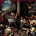 La Fête d'Antoine et Cléopâtre - Leandro Bassano — widok dzieła