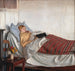 La Fille Malade - Michael Ancher — widok dzieła