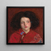 La Fille irlandaise - Ford Madox Brown — oprawiony obraz na ścianie