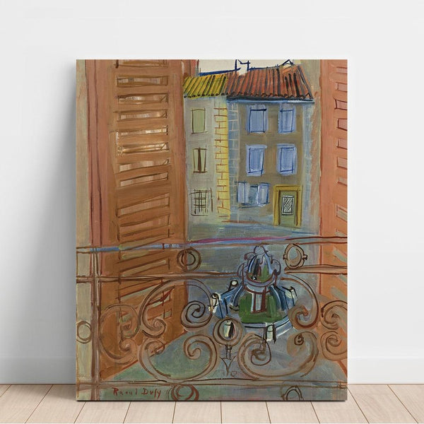 Reprodukcja obrazu La Fontaine à Aspet - Raoul Dufy