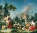 La Fontaine de l'Amour - François Boucher — widok dzieła