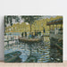 Reprodukcja obrazu La Grenouillère - Claude Monet