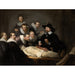 Reprodukcja obrazu Lekcja anatomii doktora Tulp - Rembrandt van Rijn