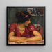 La Lettre - John William Godward — oprawiony obraz na ścianie