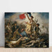 Reprodukcja obrazu Wolność wiodąca lud na barykady - Eugène Delacroix