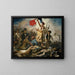 Reprodukcja obrazu Wolność wiodąca lud na barykady - Eugène Delacroix