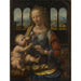 Reprodukcja obrazu La Madone à l'œillet - Leonardo da Vinci