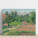 Reprodukcja obrazu La Maison Delafolie à Éragny - Camille Pissarro