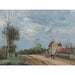 Reprodukcja obrazu La Maison de Monsieur Musy, Route de Marly, Louveciennes - Camille Pissarro