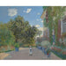 Reprodukcja obrazu Dom artysty w Argenteuil - Claude Monet