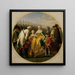 La Musterung à Solenau en 1749 - Karl von Blaas — oprawiony obraz na ścianie