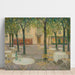 Reprodukcja obrazu La Place des buveurs d'eau, Aix-les-Bains - Henri Le Sidaner