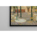 Reprodukcja obrazu La Place des buveurs d'eau, Aix-les-Bains - Henri Le Sidaner