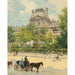 Reprodukcja obrazu La Place du Louvre - Louis Béroud