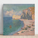 Reprodukcja obrazu Plaża i Klif w Amont - Claude Monet