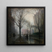 La Plaza après la pluie - Paul Cornoyer — oprawiony obraz na ścianie